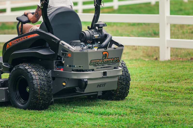 How to start a zero-turn lawn mower?
