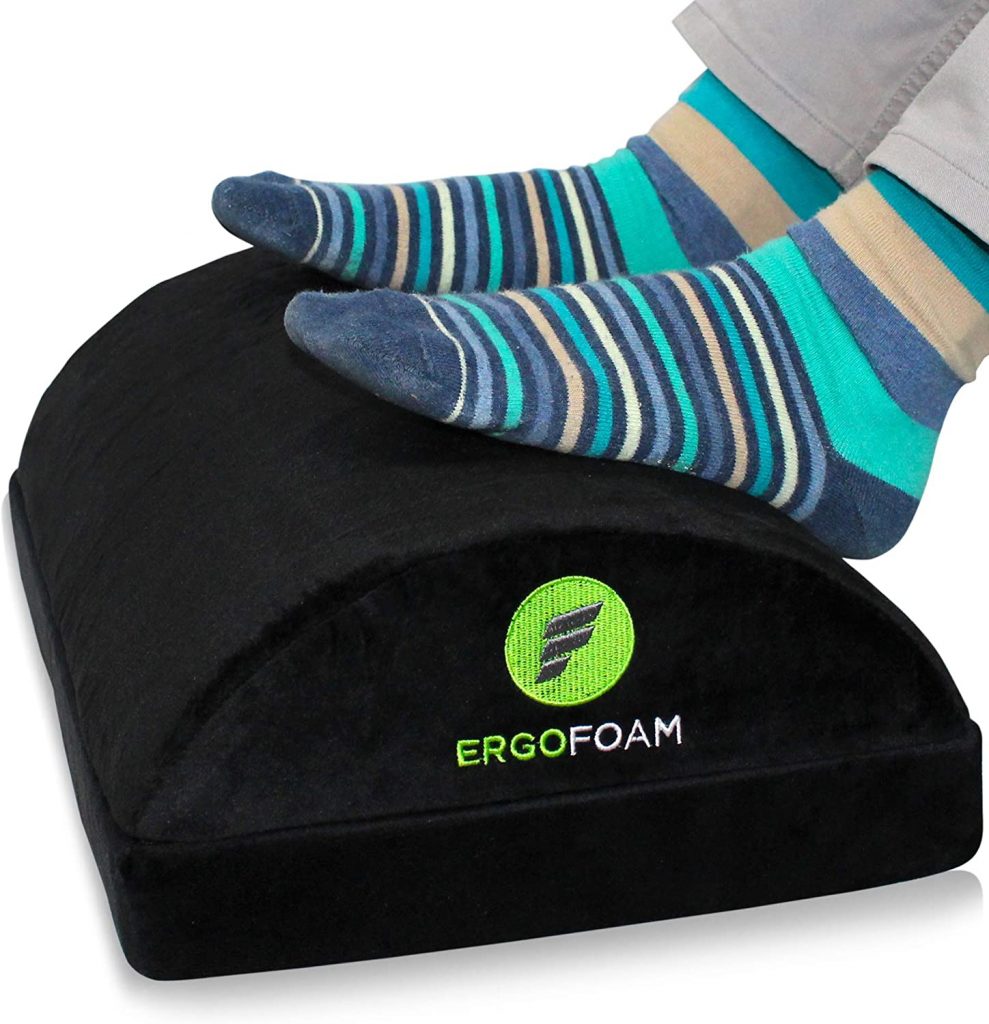 ErgoFoam Adjustable Foot Rest Cushion