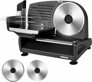 Midone Electric Food Slicer with 2 blades
